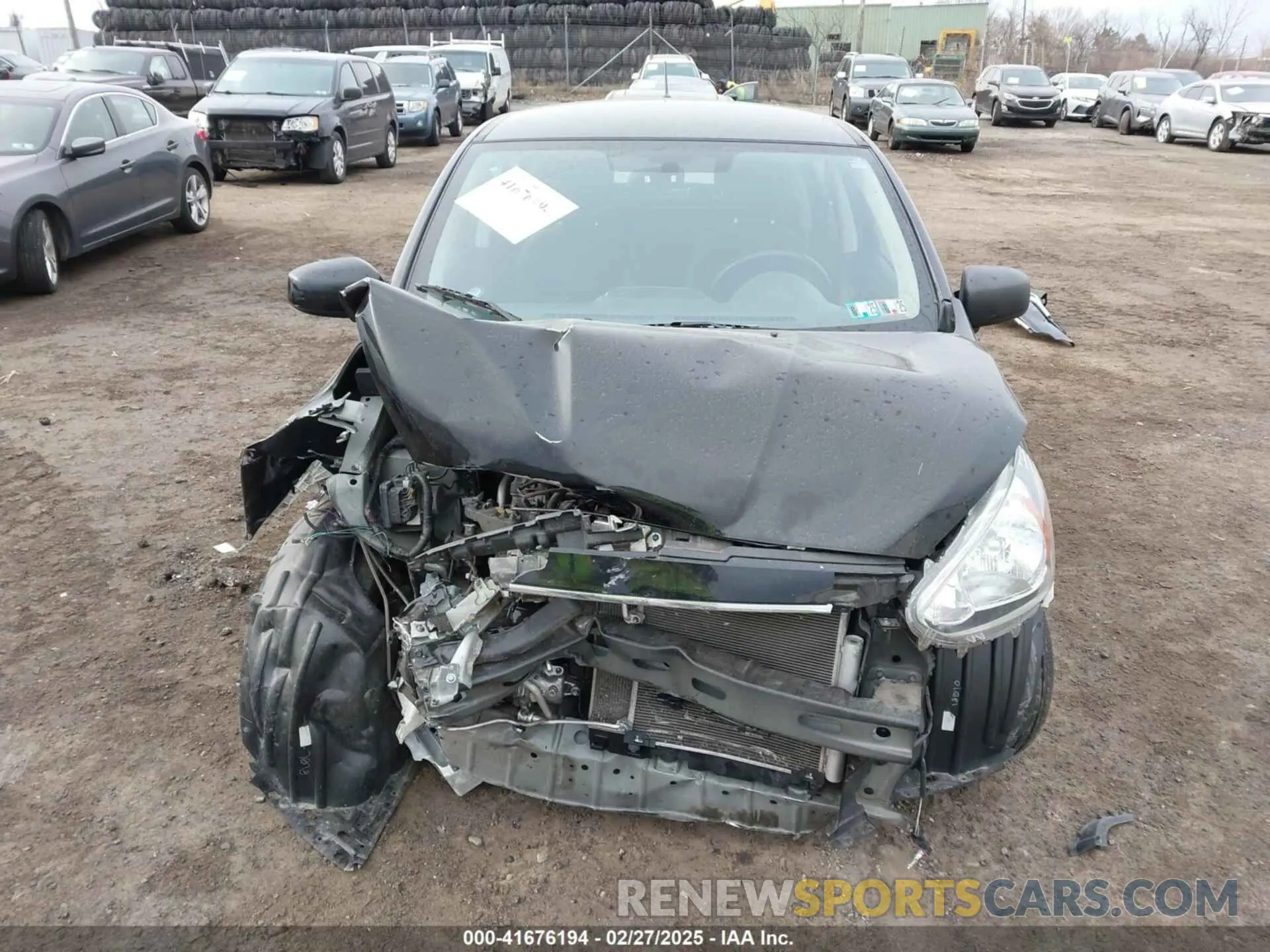 13 fotografías del automóvil dañado ML32A5HJ6LH006801 MITSUBISHI MIRAGE 2020