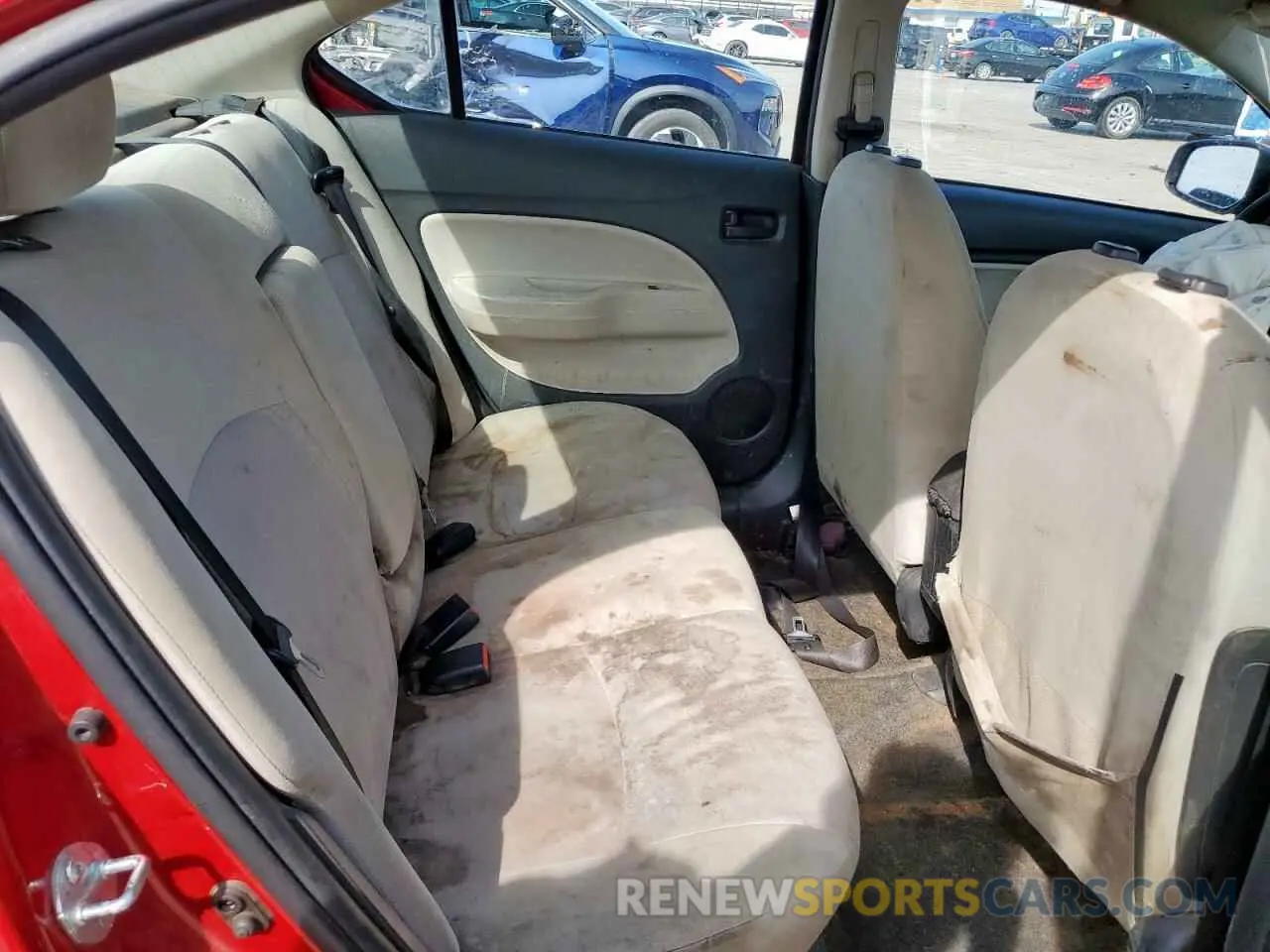 10 fotografías del automóvil dañado ML32F3FJ0LHF05752 MITSUBISHI MIRAGE 2020