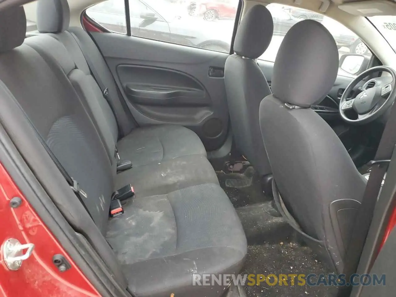 10 fotografías del automóvil dañado ML32F3FJ0LHF12409 MITSUBISHI MIRAGE 2020