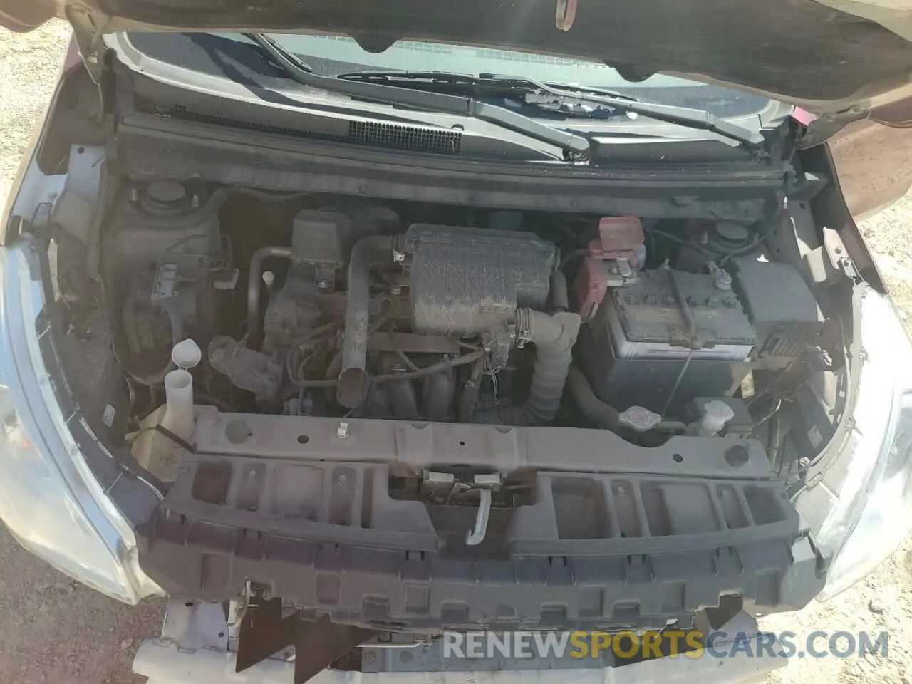 11 fotografías del automóvil dañado ML32F3FJ3LHF12310 MITSUBISHI MIRAGE 2020