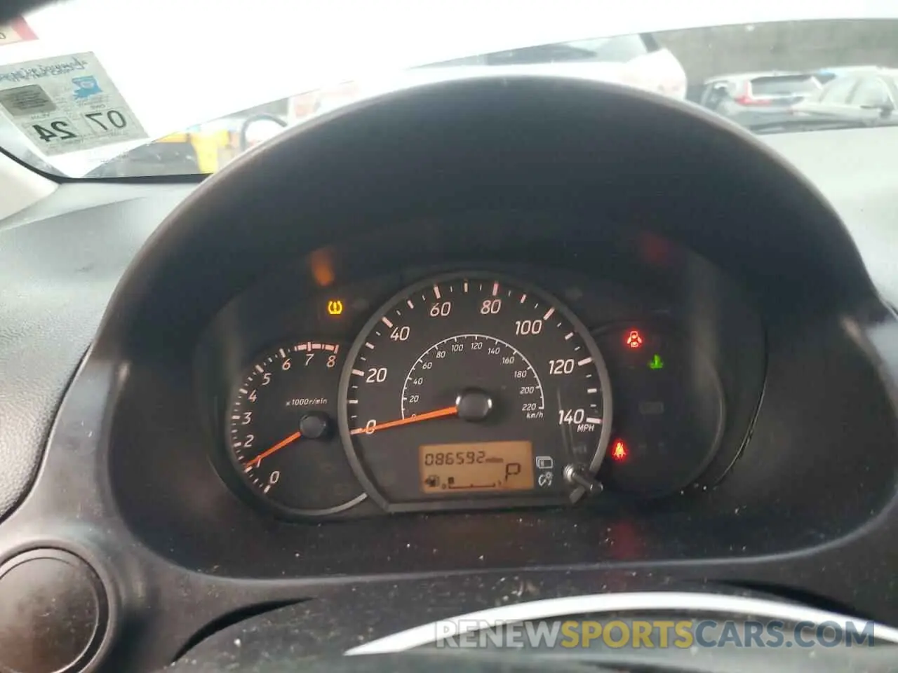 9 fotografías del automóvil dañado ML32F3FJ4LHF07794 MITSUBISHI MIRAGE 2020