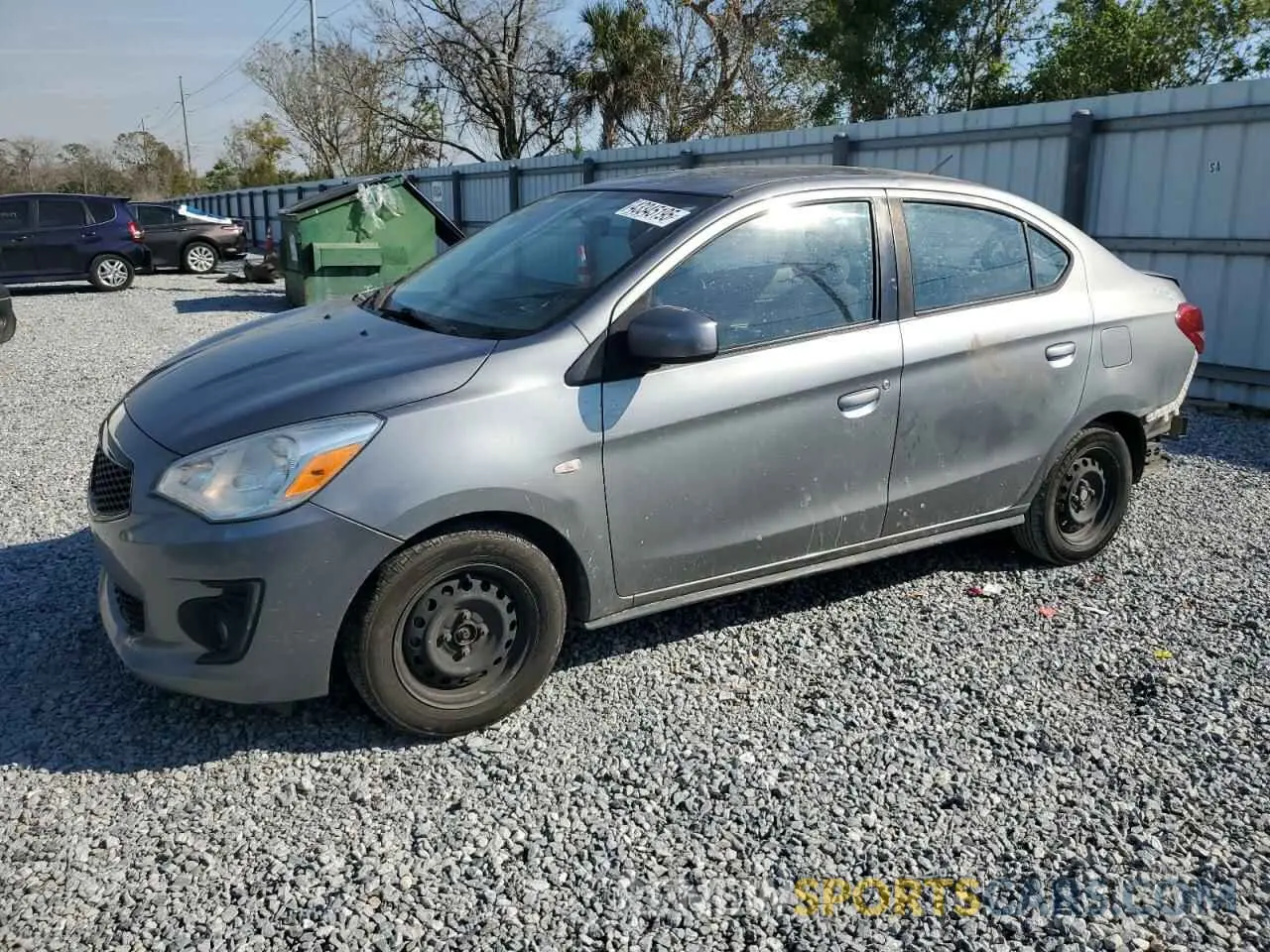 1 fotografías del automóvil dañado ML32F3FJ7LHF10754 MITSUBISHI MIRAGE 2020