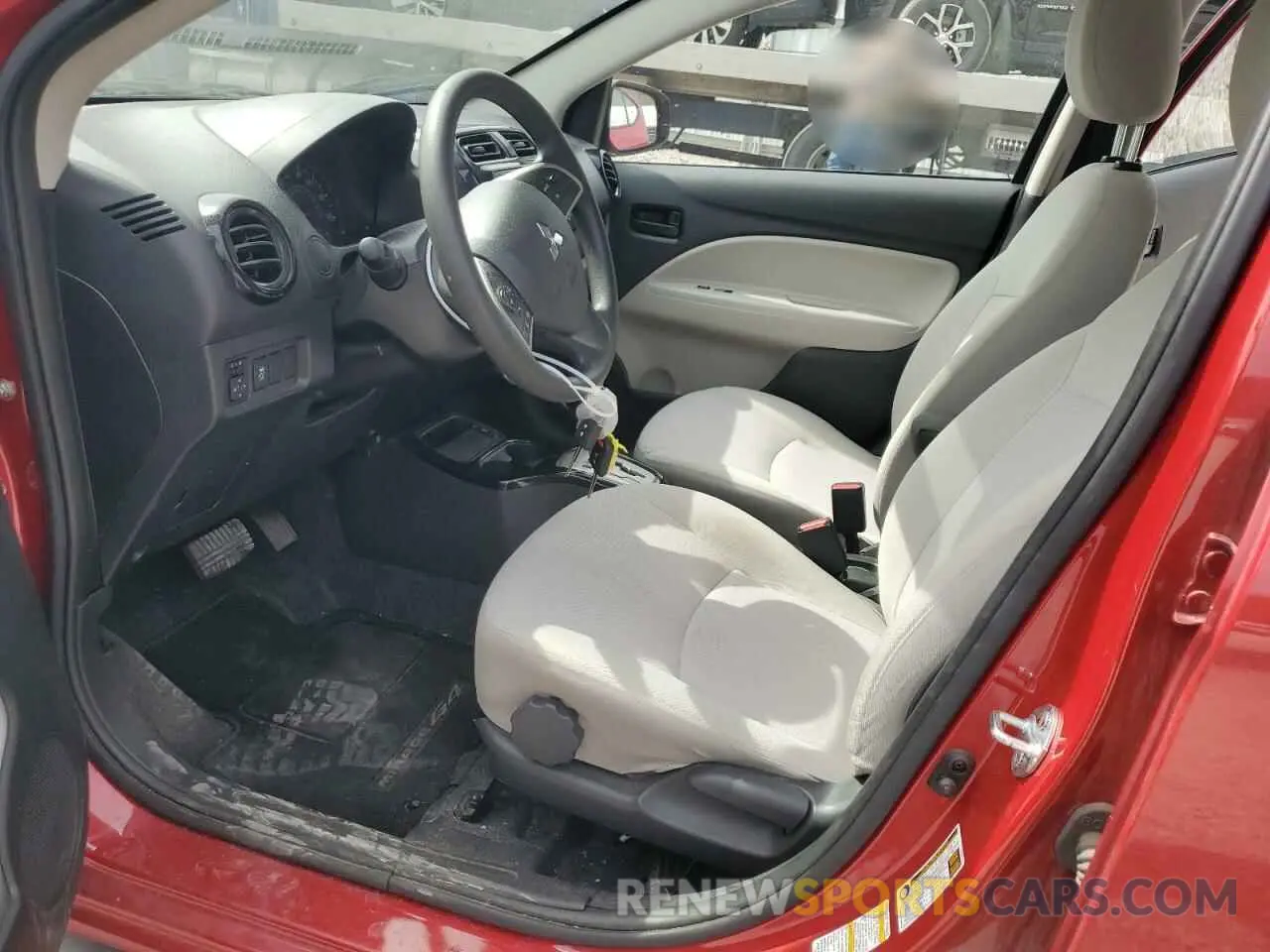 7 fotografías del automóvil dañado ML32F3FJXLHF09484 MITSUBISHI MIRAGE 2020