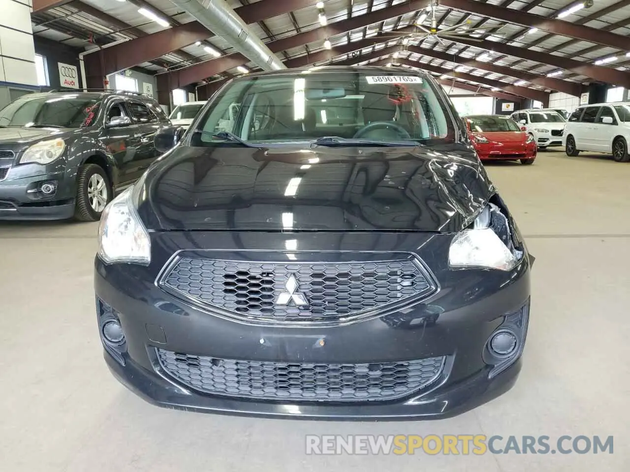 5 fotografías del automóvil dañado ML32F3FJXLHF11106 MITSUBISHI MIRAGE 2020