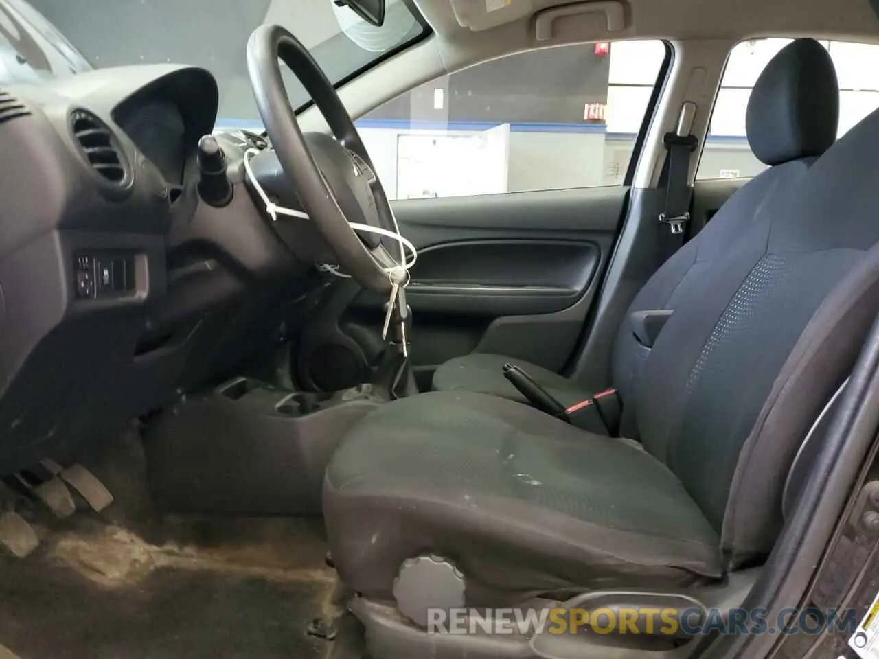7 fotografías del automóvil dañado ML32F3FJXLHF11106 MITSUBISHI MIRAGE 2020