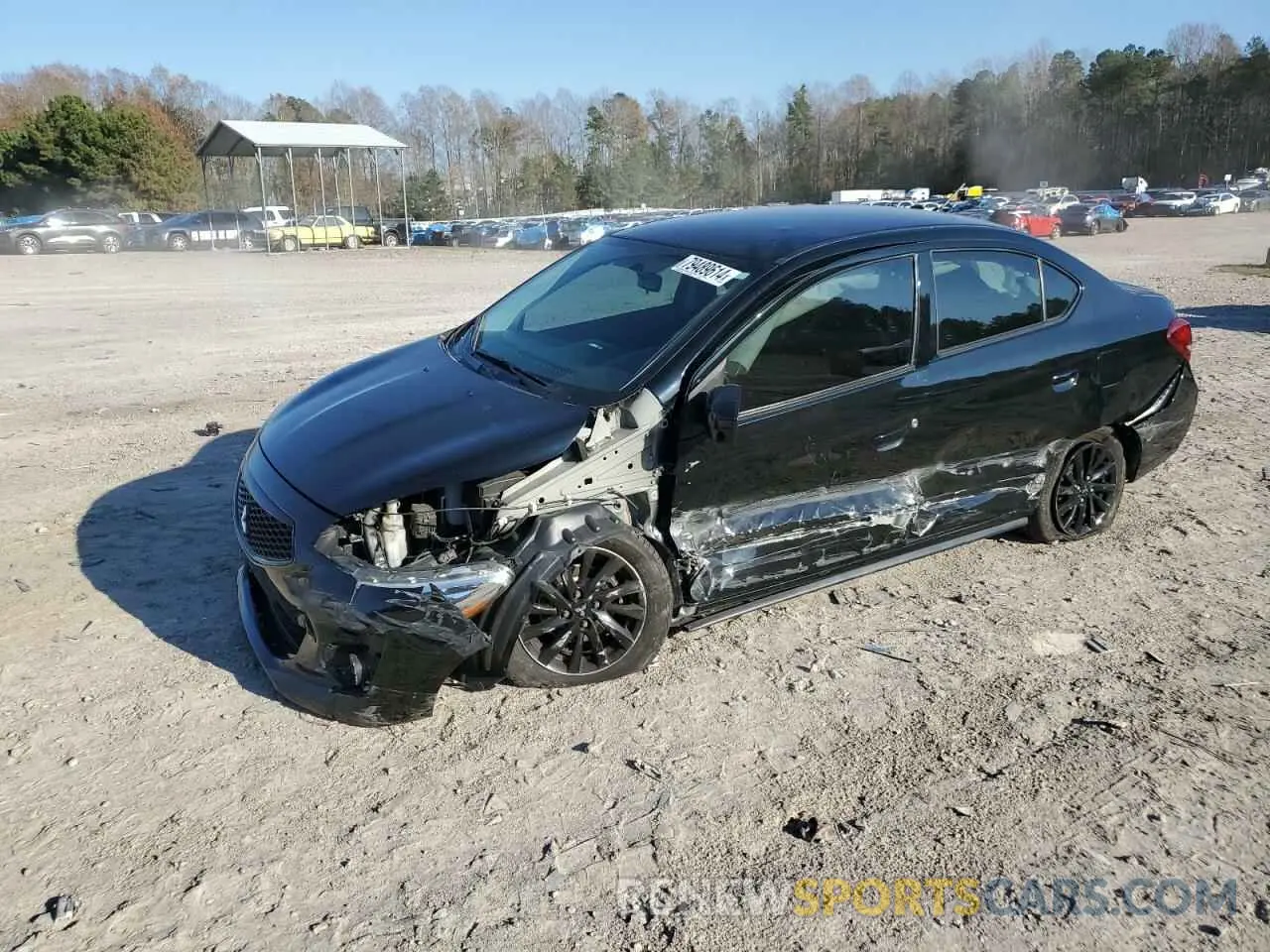 1 fotografías del automóvil dañado ML32F4FJ2LHF00381 MITSUBISHI MIRAGE 2020