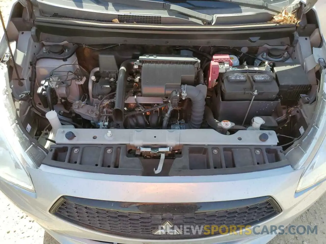 11 fotografías del automóvil dañado ML32F4FJ6LHF09326 MITSUBISHI MIRAGE 2020