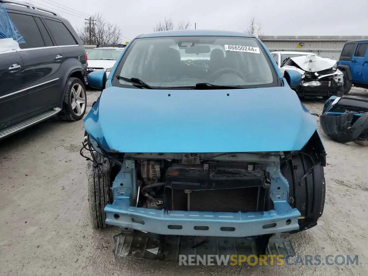 5 fotografías del automóvil dañado ML32AUHJ0MH004747 MITSUBISHI MIRAGE 2021