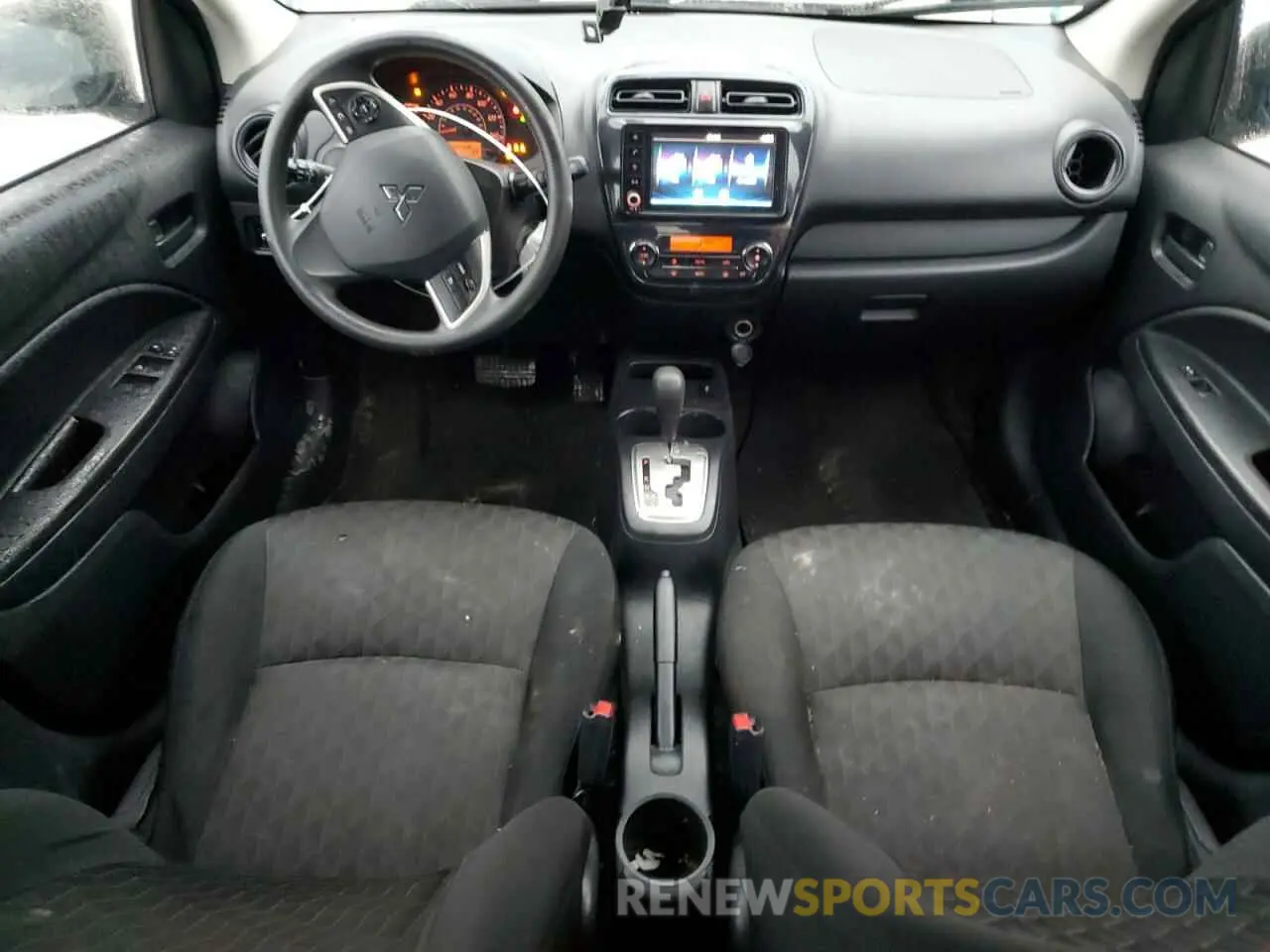 8 fotografías del automóvil dañado ML32AUHJ0MH004747 MITSUBISHI MIRAGE 2021