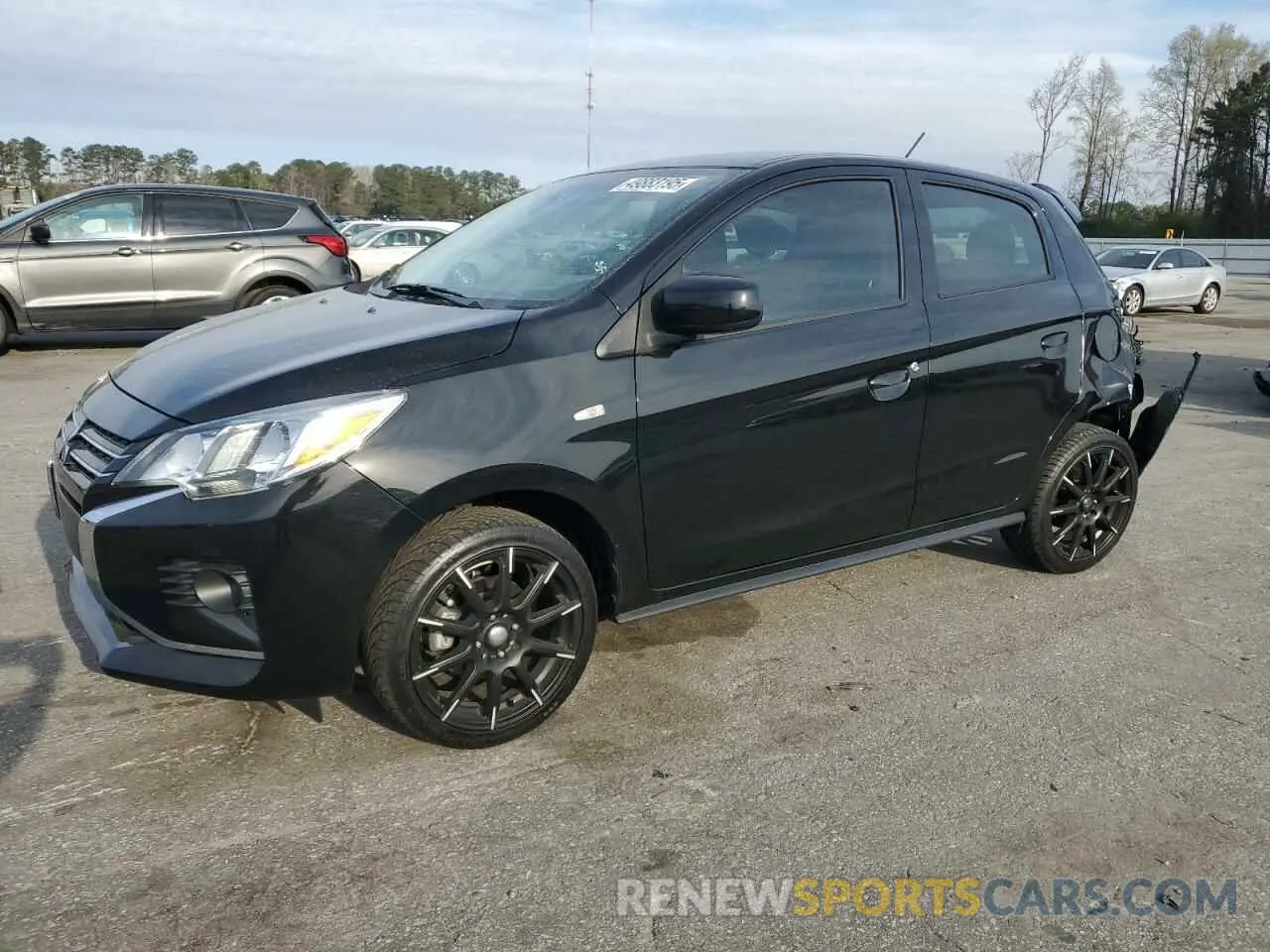 1 fotografías del automóvil dañado ML32AUHJ0MH008362 MITSUBISHI MIRAGE 2021