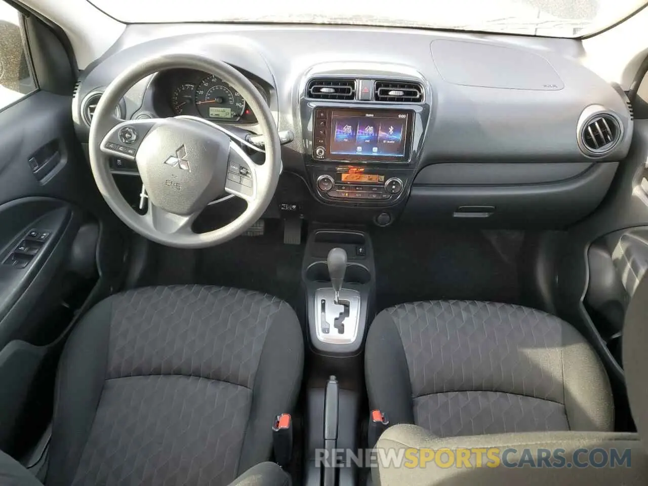 8 fotografías del automóvil dañado ML32AUHJ0MH008362 MITSUBISHI MIRAGE 2021