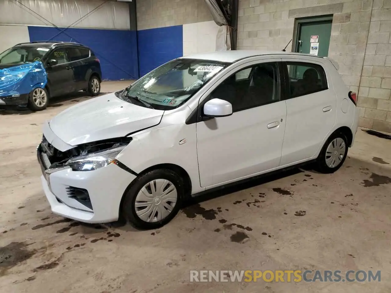 1 fotografías del automóvil dañado ML32AUHJ0MH009088 MITSUBISHI MIRAGE 2021