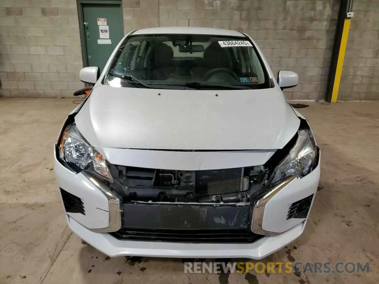5 fotografías del automóvil dañado ML32AUHJ0MH009088 MITSUBISHI MIRAGE 2021
