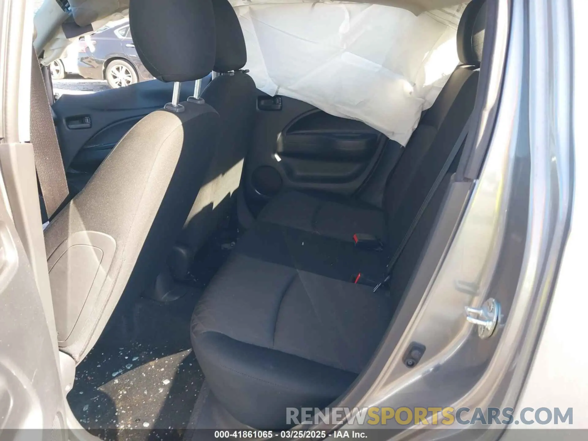 8 fotografías del automóvil dañado ML32AUHJ0MH011603 MITSUBISHI MIRAGE 2021