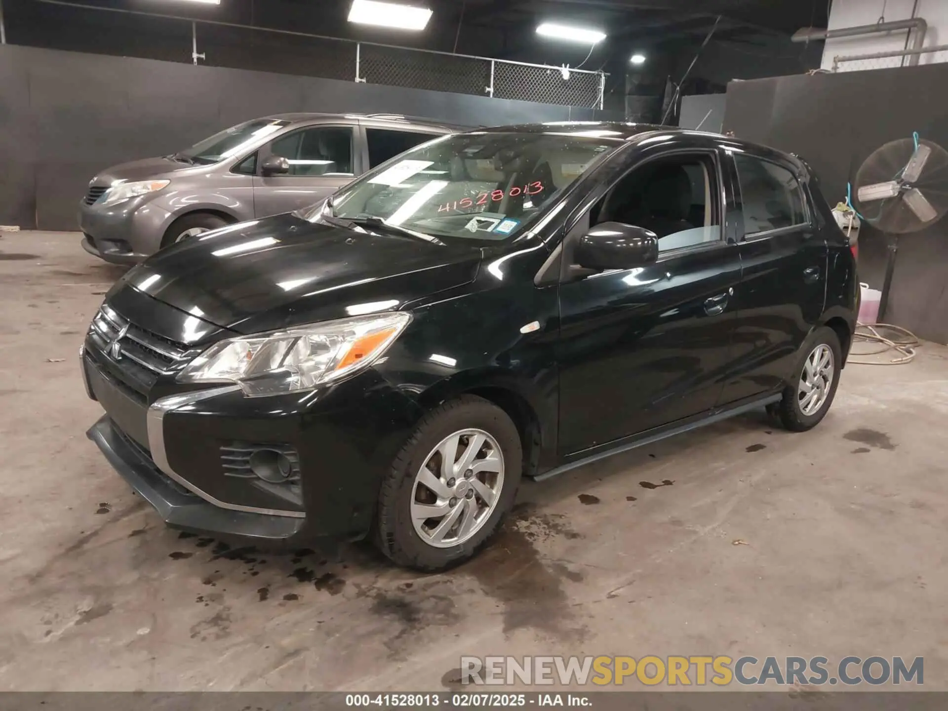 2 fotografías del automóvil dañado ML32AUHJ1MH002134 MITSUBISHI MIRAGE 2021