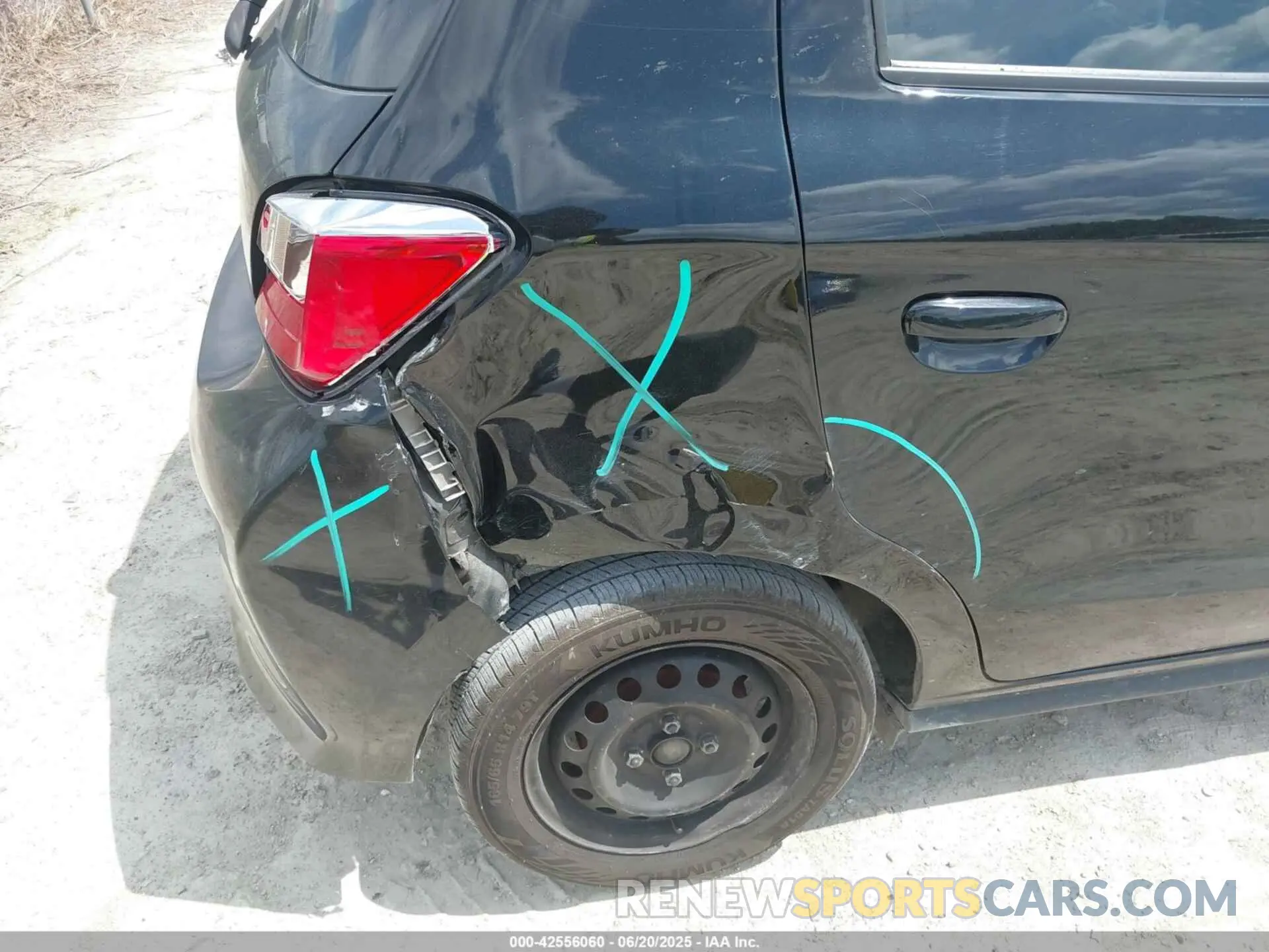 19 fotografías del automóvil dañado ML32AUHJ1MH007222 MITSUBISHI MIRAGE 2021