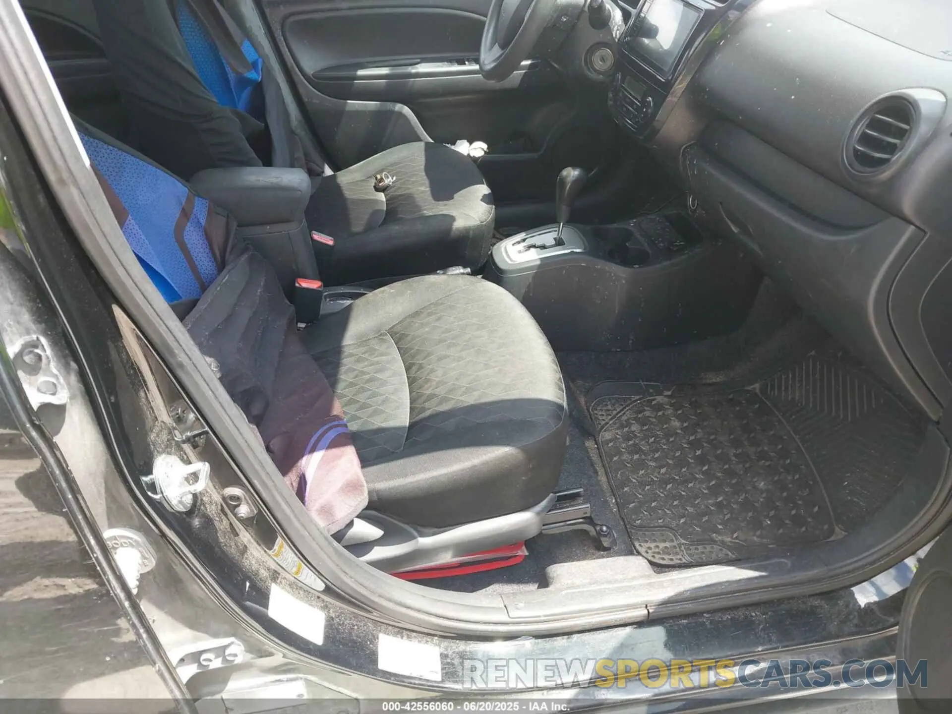 5 fotografías del automóvil dañado ML32AUHJ1MH007222 MITSUBISHI MIRAGE 2021