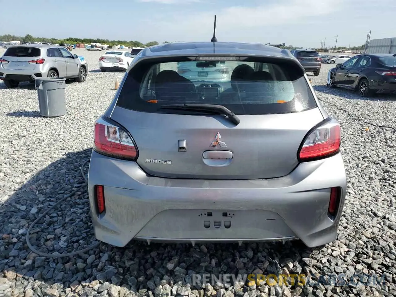 6 fotografías del automóvil dañado ML32AUHJ1MH008905 MITSUBISHI MIRAGE 2021