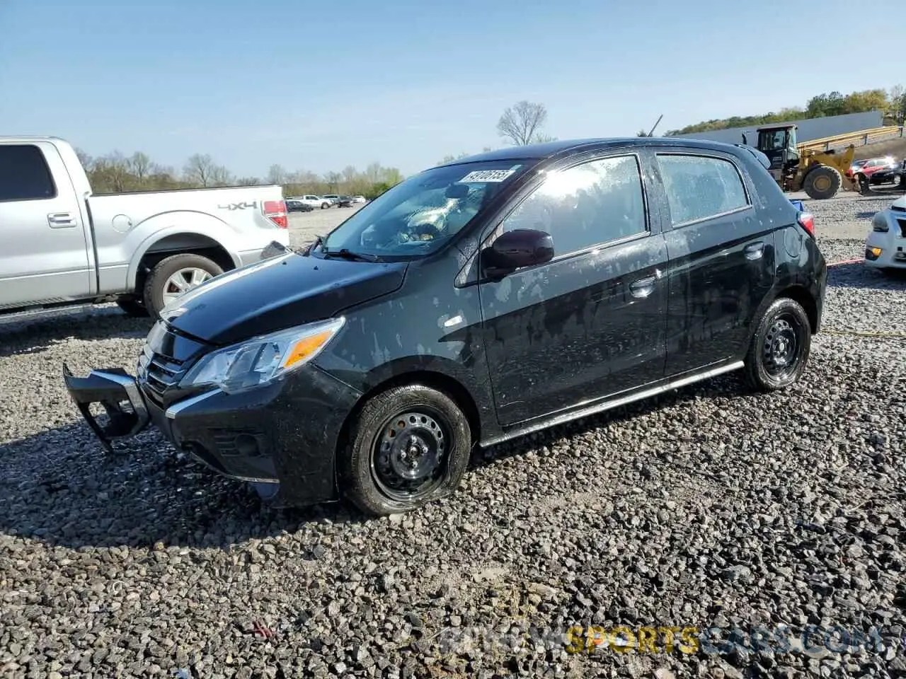 1 fotografías del automóvil dañado ML32AUHJ1MH011853 MITSUBISHI MIRAGE 2021