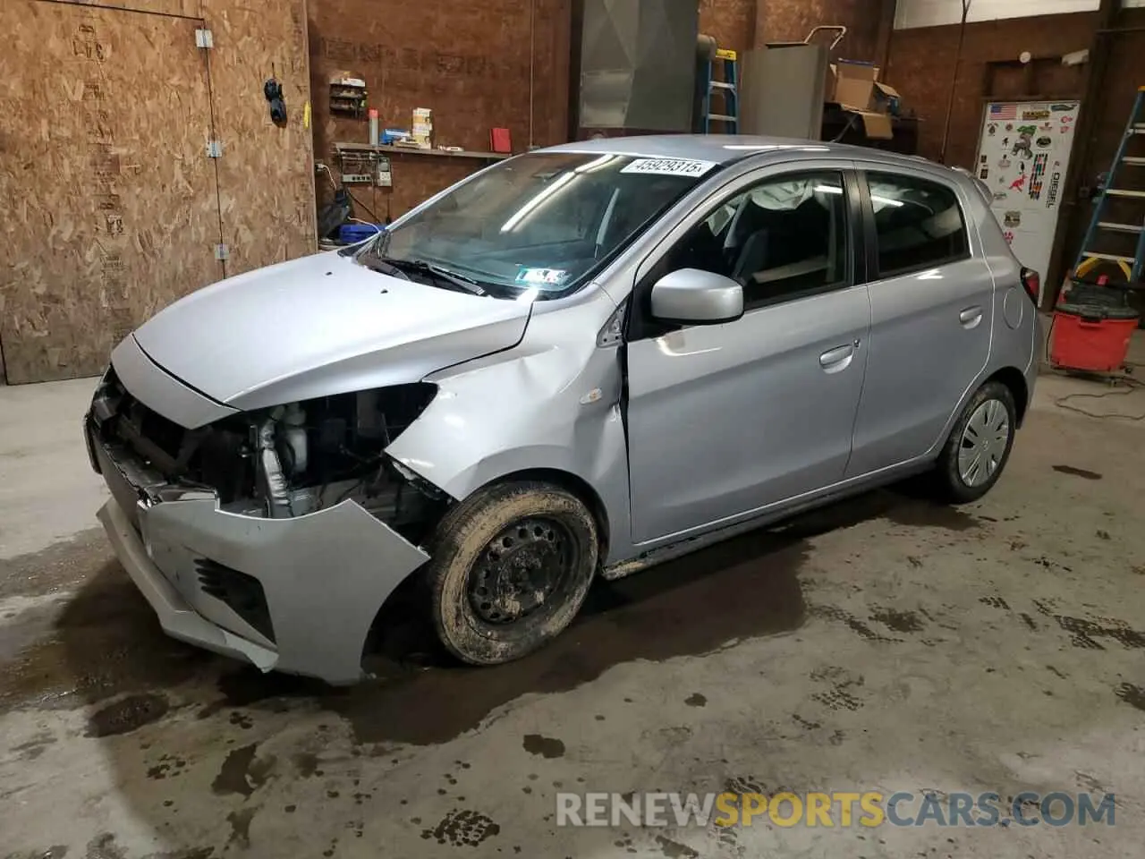 1 fotografías del automóvil dañado ML32AUHJ1MH011884 MITSUBISHI MIRAGE 2021
