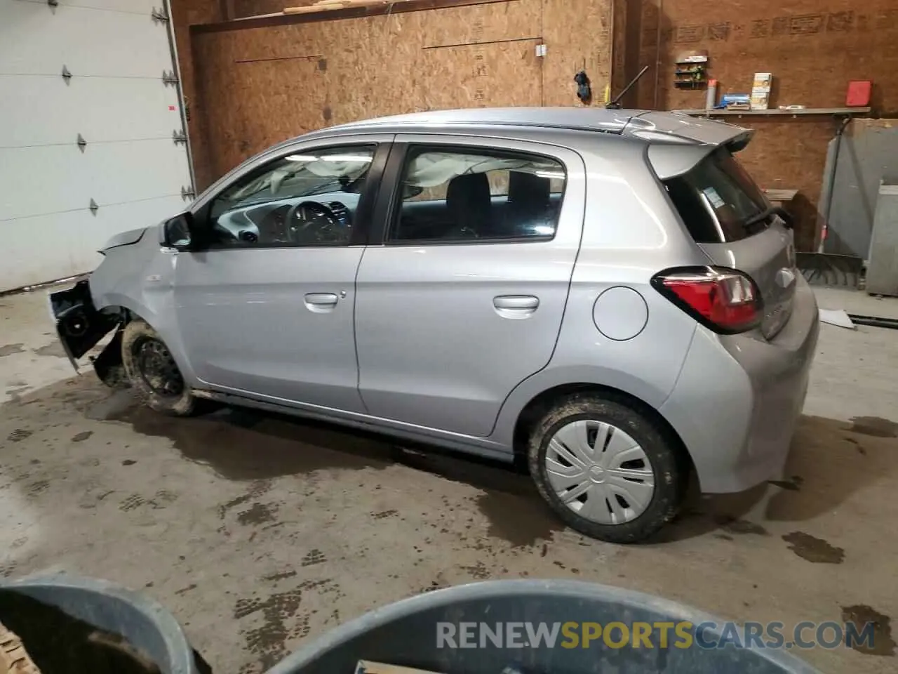 2 fotografías del automóvil dañado ML32AUHJ1MH011884 MITSUBISHI MIRAGE 2021