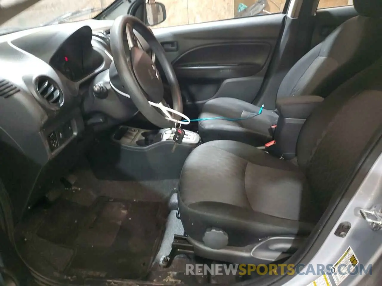 7 fotografías del automóvil dañado ML32AUHJ1MH011884 MITSUBISHI MIRAGE 2021