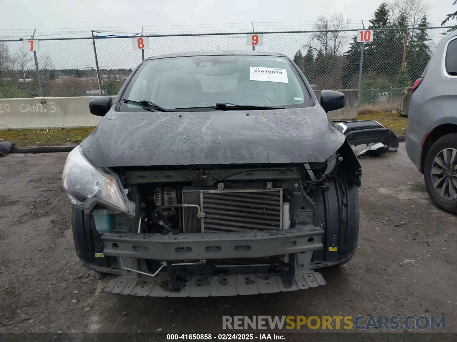 13 fotografías del automóvil dañado ML32AUHJ1MH012470 MITSUBISHI MIRAGE 2021