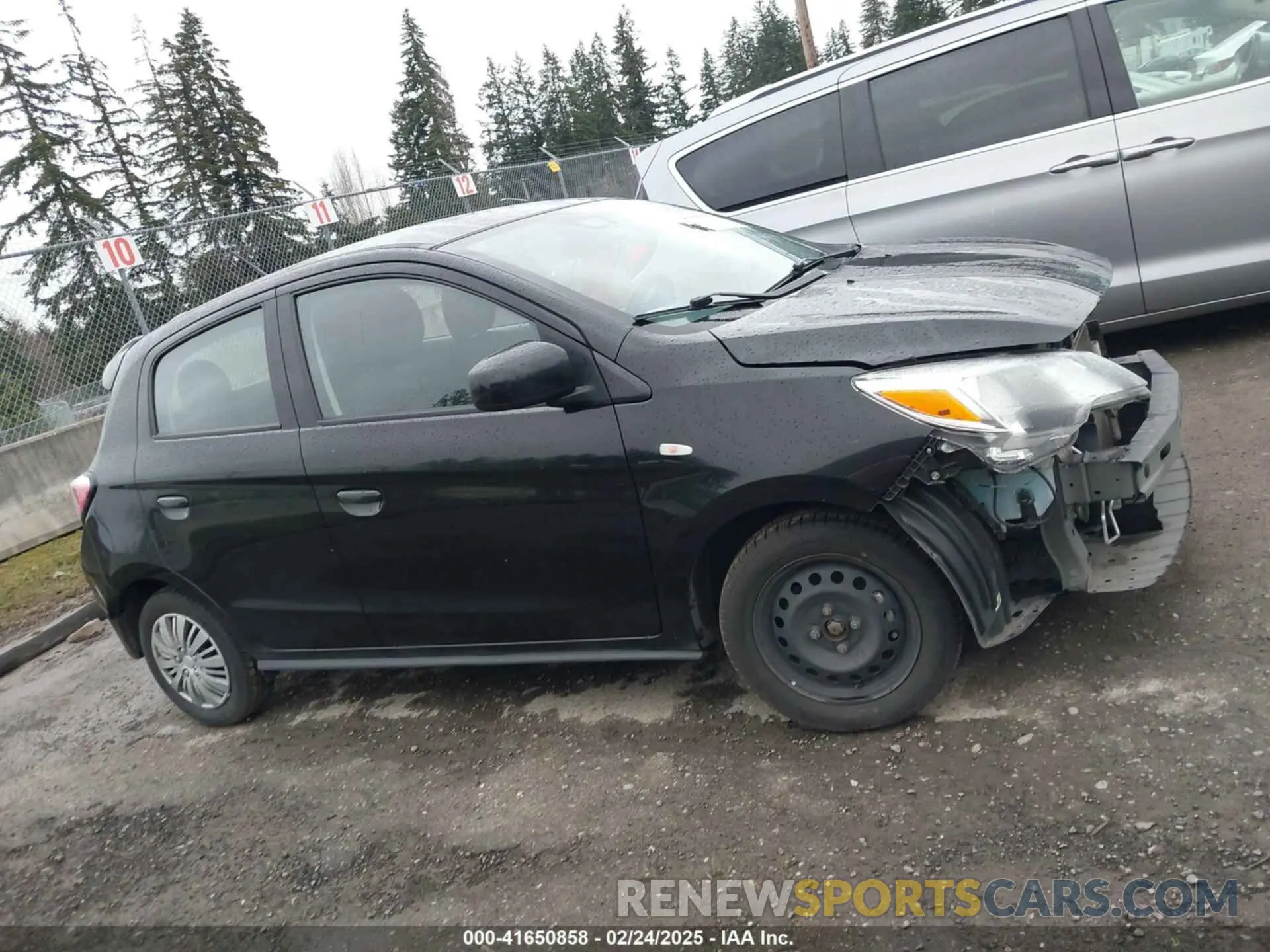 14 fotografías del automóvil dañado ML32AUHJ1MH012470 MITSUBISHI MIRAGE 2021