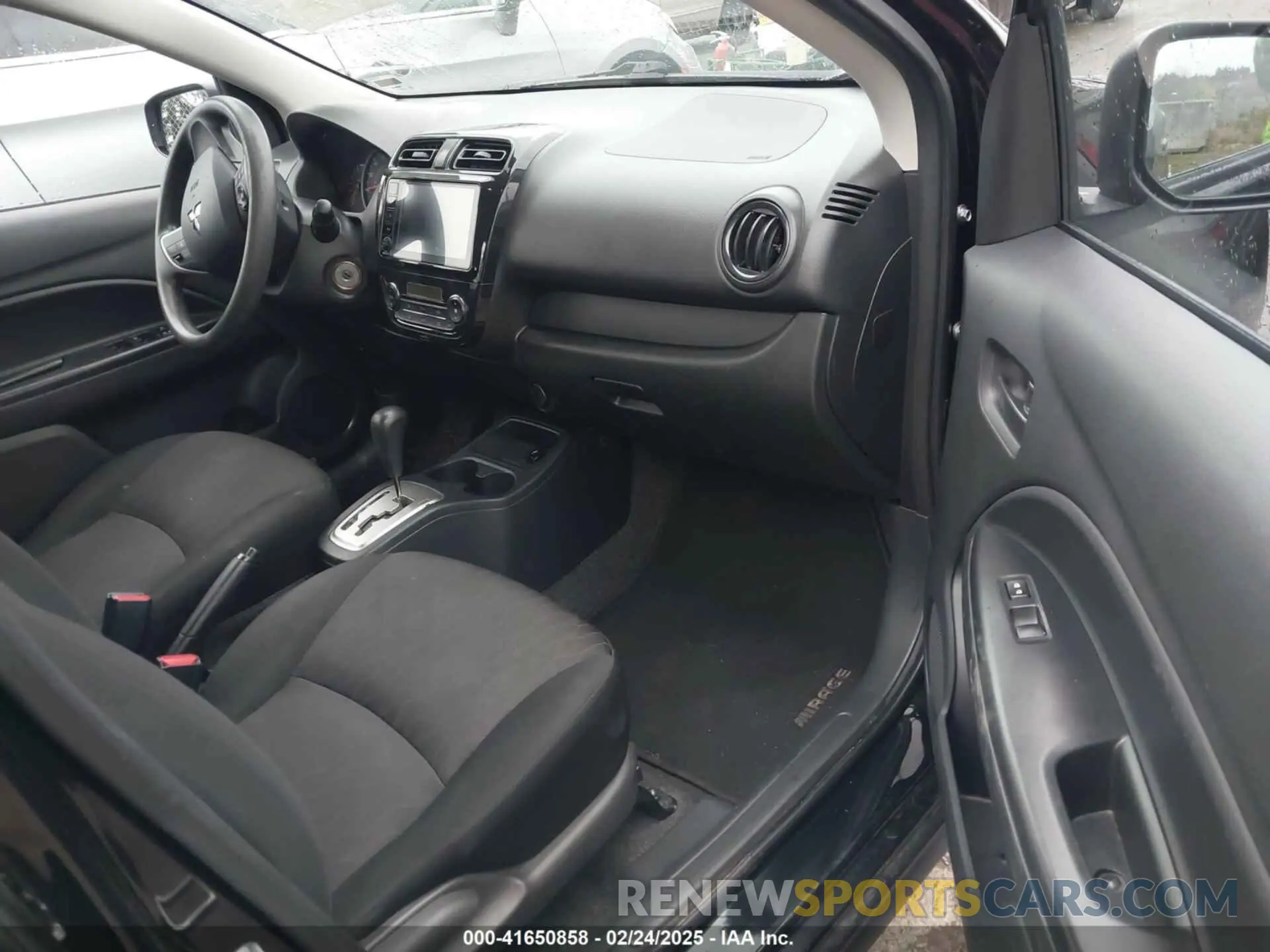 5 fotografías del automóvil dañado ML32AUHJ1MH012470 MITSUBISHI MIRAGE 2021