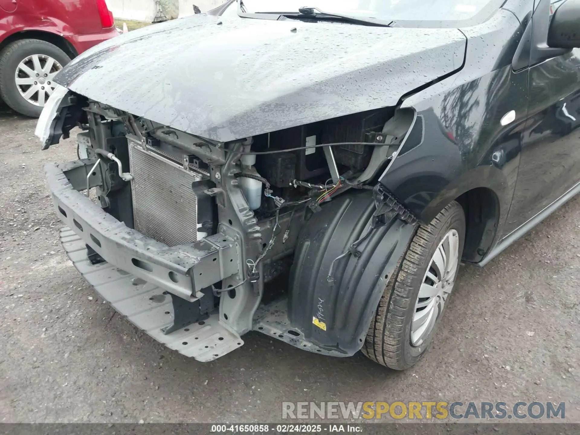 6 fotografías del automóvil dañado ML32AUHJ1MH012470 MITSUBISHI MIRAGE 2021
