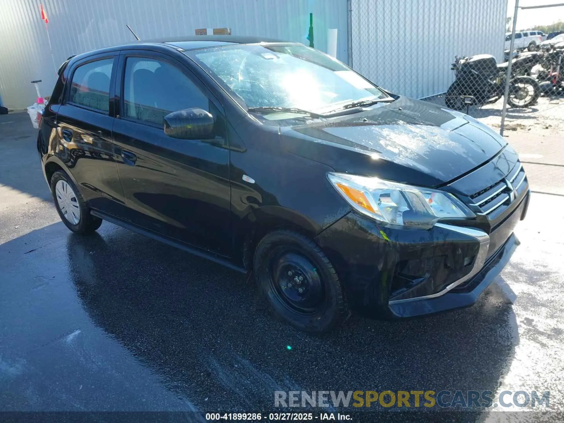 1 fotografías del automóvil dañado ML32AUHJ2MH004720 MITSUBISHI MIRAGE 2021