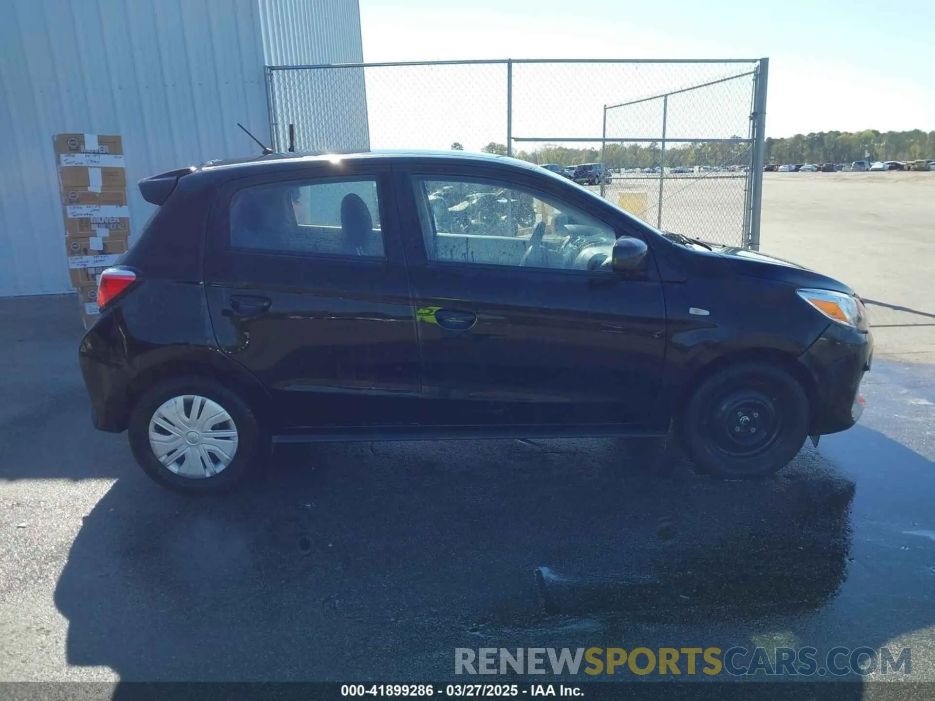 13 fotografías del automóvil dañado ML32AUHJ2MH004720 MITSUBISHI MIRAGE 2021