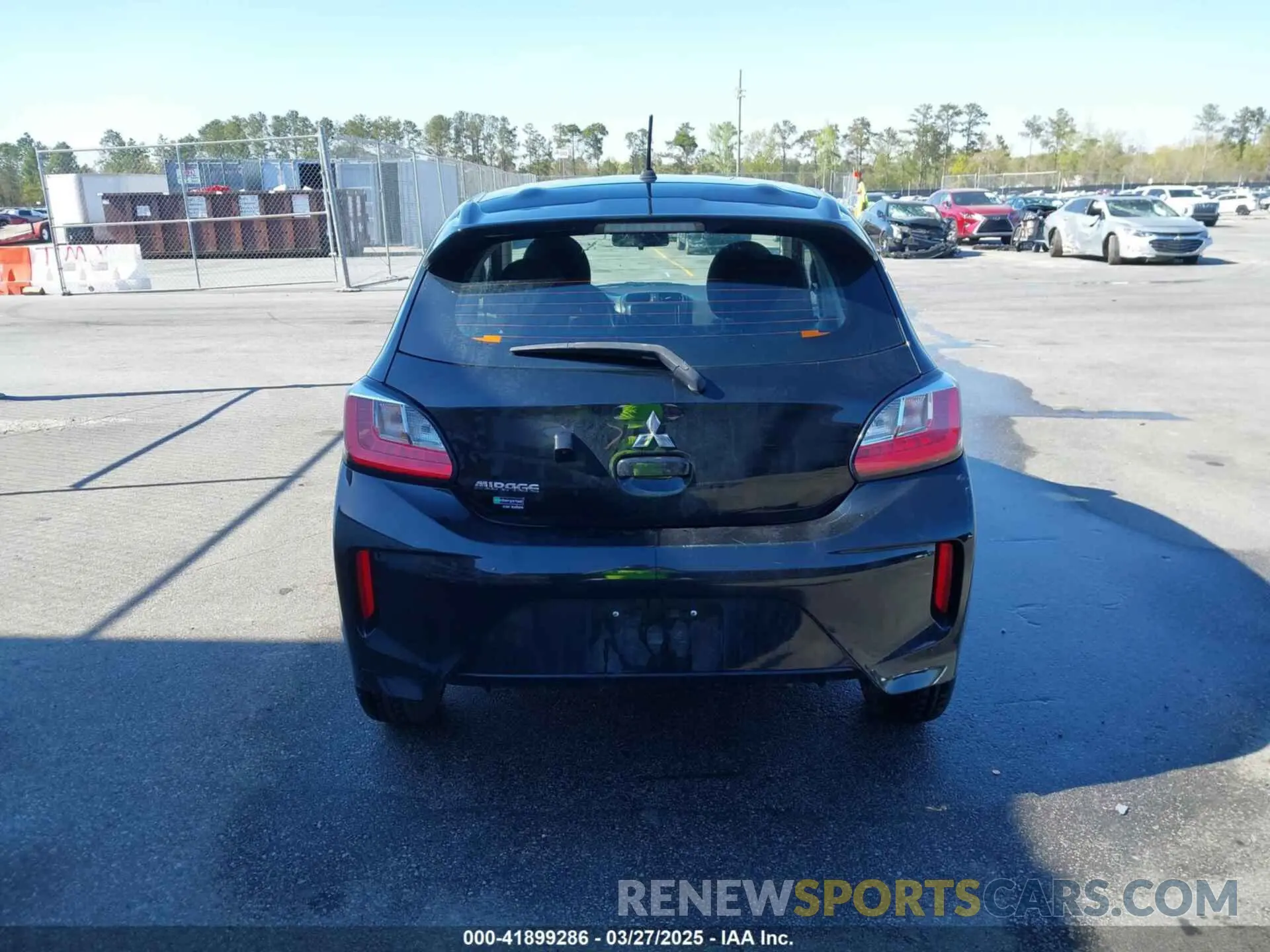 16 fotografías del automóvil dañado ML32AUHJ2MH004720 MITSUBISHI MIRAGE 2021