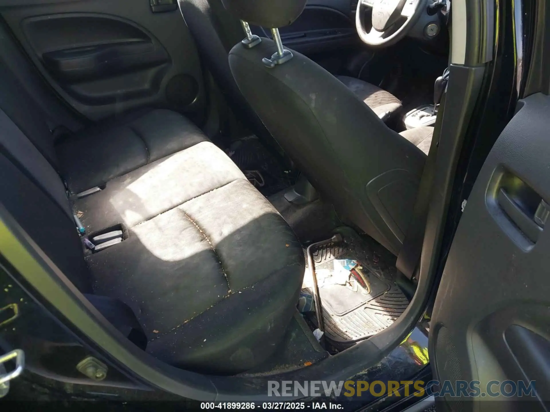 8 fotografías del automóvil dañado ML32AUHJ2MH004720 MITSUBISHI MIRAGE 2021