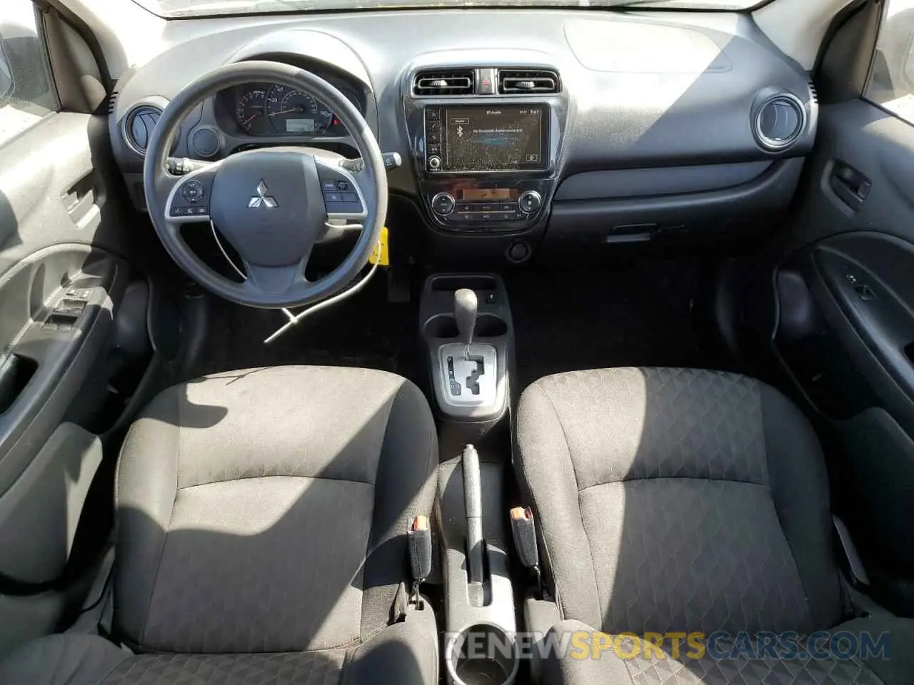 8 fotografías del automóvil dañado ML32AUHJ2MH007570 MITSUBISHI MIRAGE 2021
