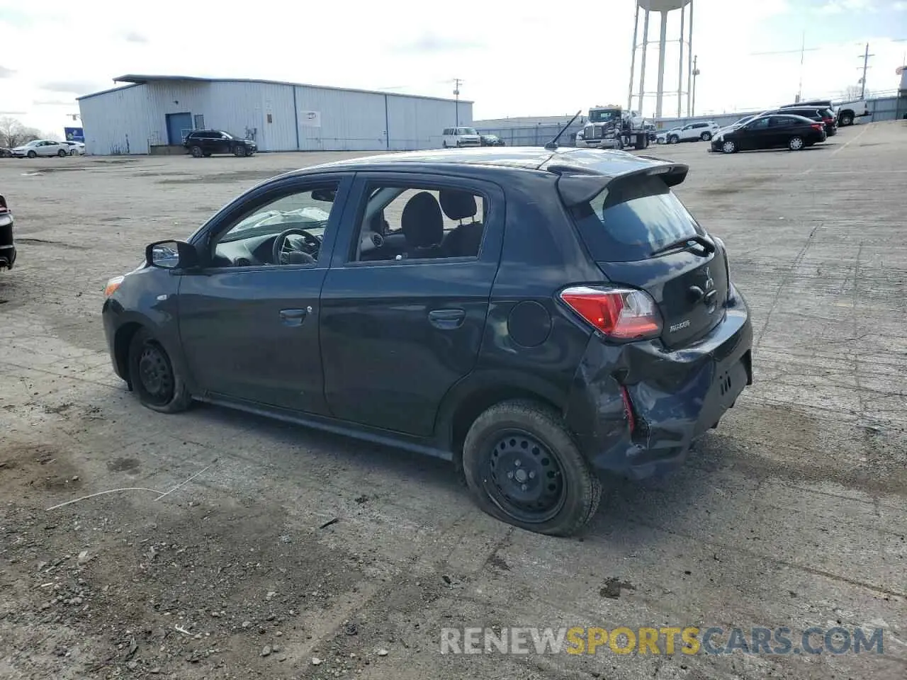 2 fotografías del automóvil dañado ML32AUHJ2MH008525 MITSUBISHI MIRAGE 2021