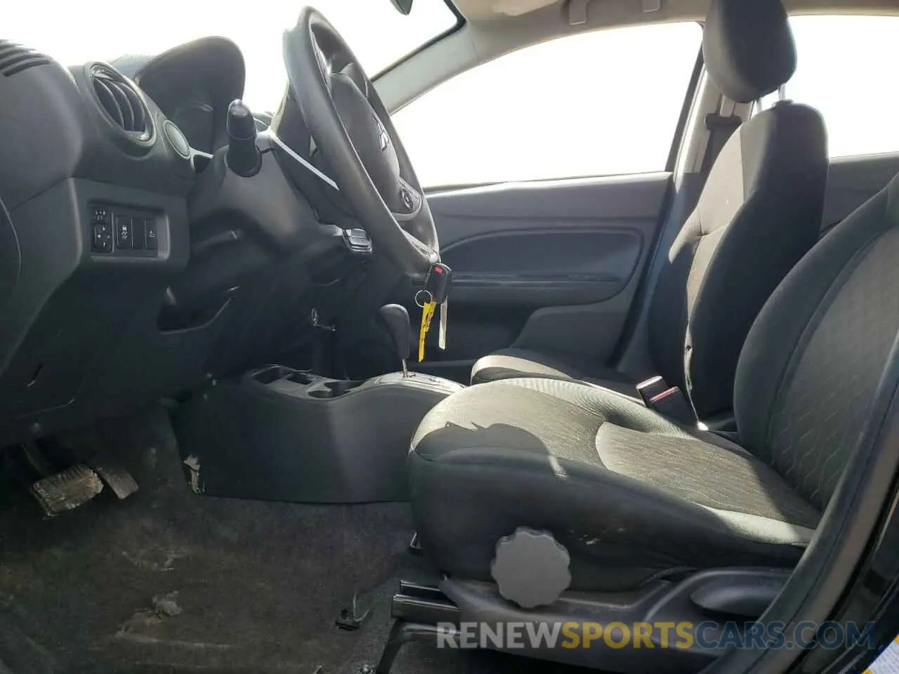 7 fotografías del automóvil dañado ML32AUHJ2MH008525 MITSUBISHI MIRAGE 2021