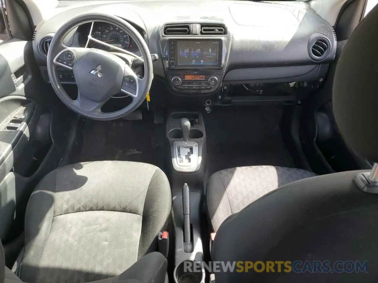8 fotografías del automóvil dañado ML32AUHJ2MH008525 MITSUBISHI MIRAGE 2021