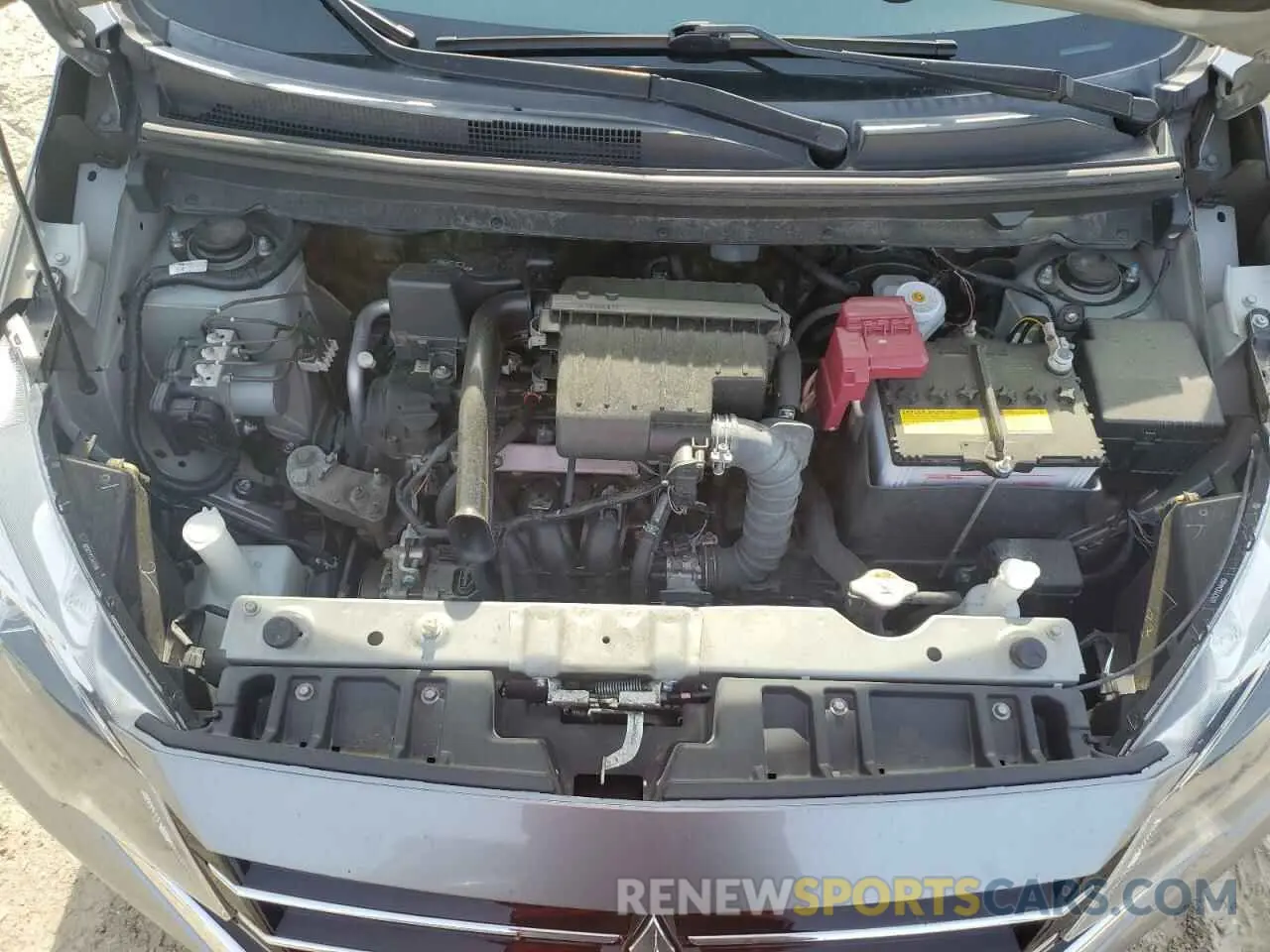 11 fotografías del automóvil dañado ML32AUHJ2MH010789 MITSUBISHI MIRAGE 2021