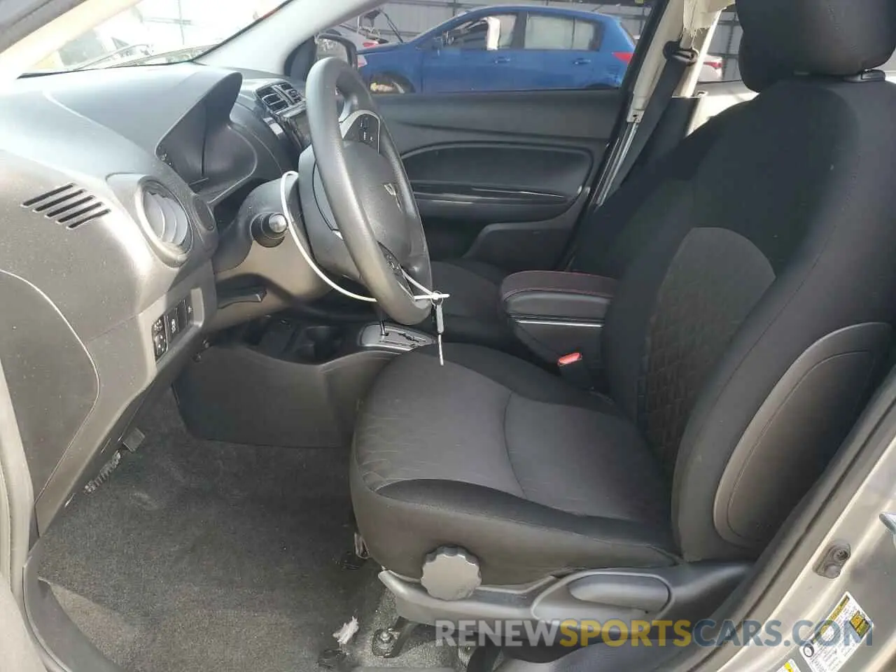 7 fotografías del automóvil dañado ML32AUHJ2MH010789 MITSUBISHI MIRAGE 2021
