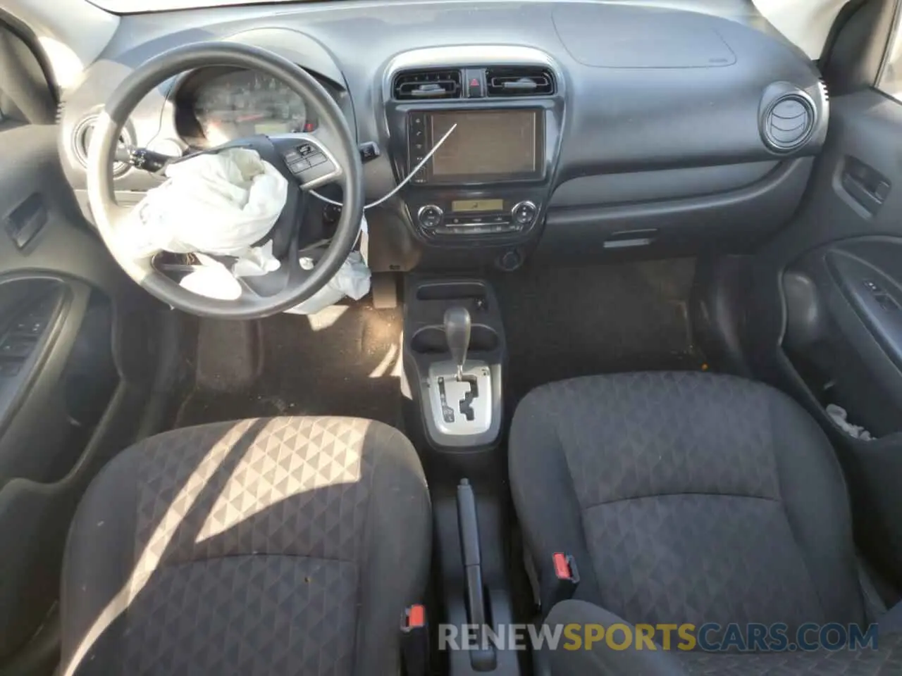 8 fotografías del automóvil dañado ML32AUHJ2MH011392 MITSUBISHI MIRAGE 2021