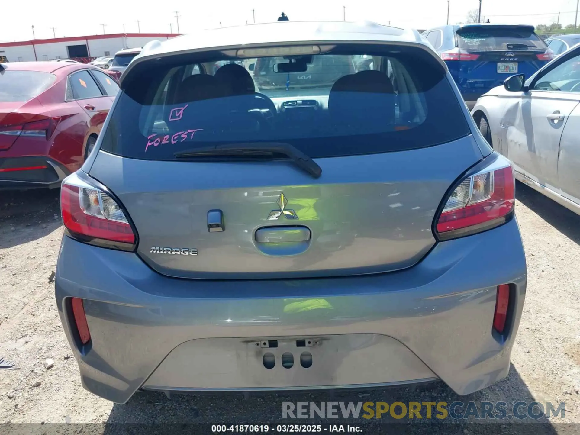 16 fotografías del automóvil dañado ML32AUHJ2MH014048 MITSUBISHI MIRAGE 2021