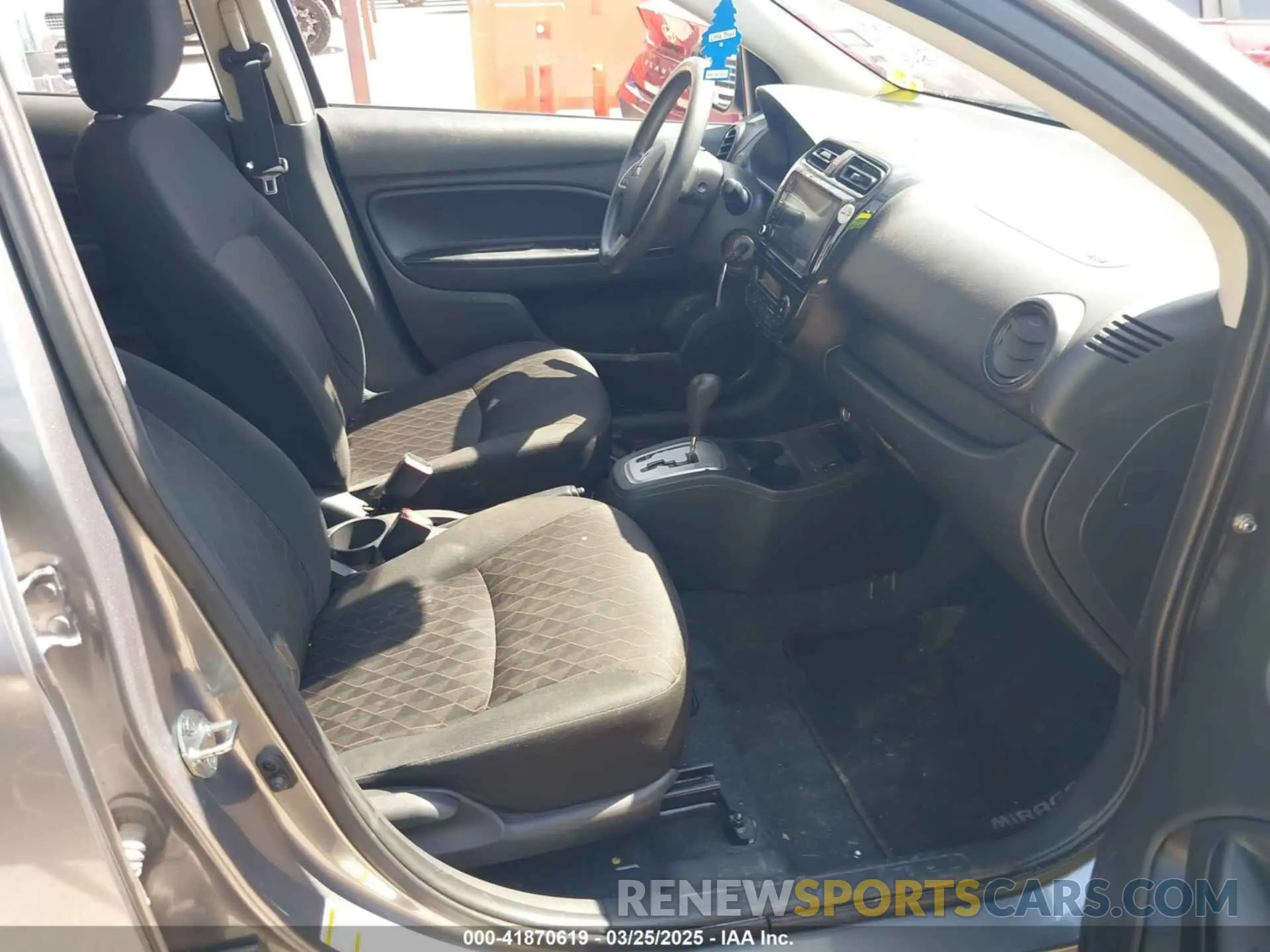 5 fotografías del automóvil dañado ML32AUHJ2MH014048 MITSUBISHI MIRAGE 2021