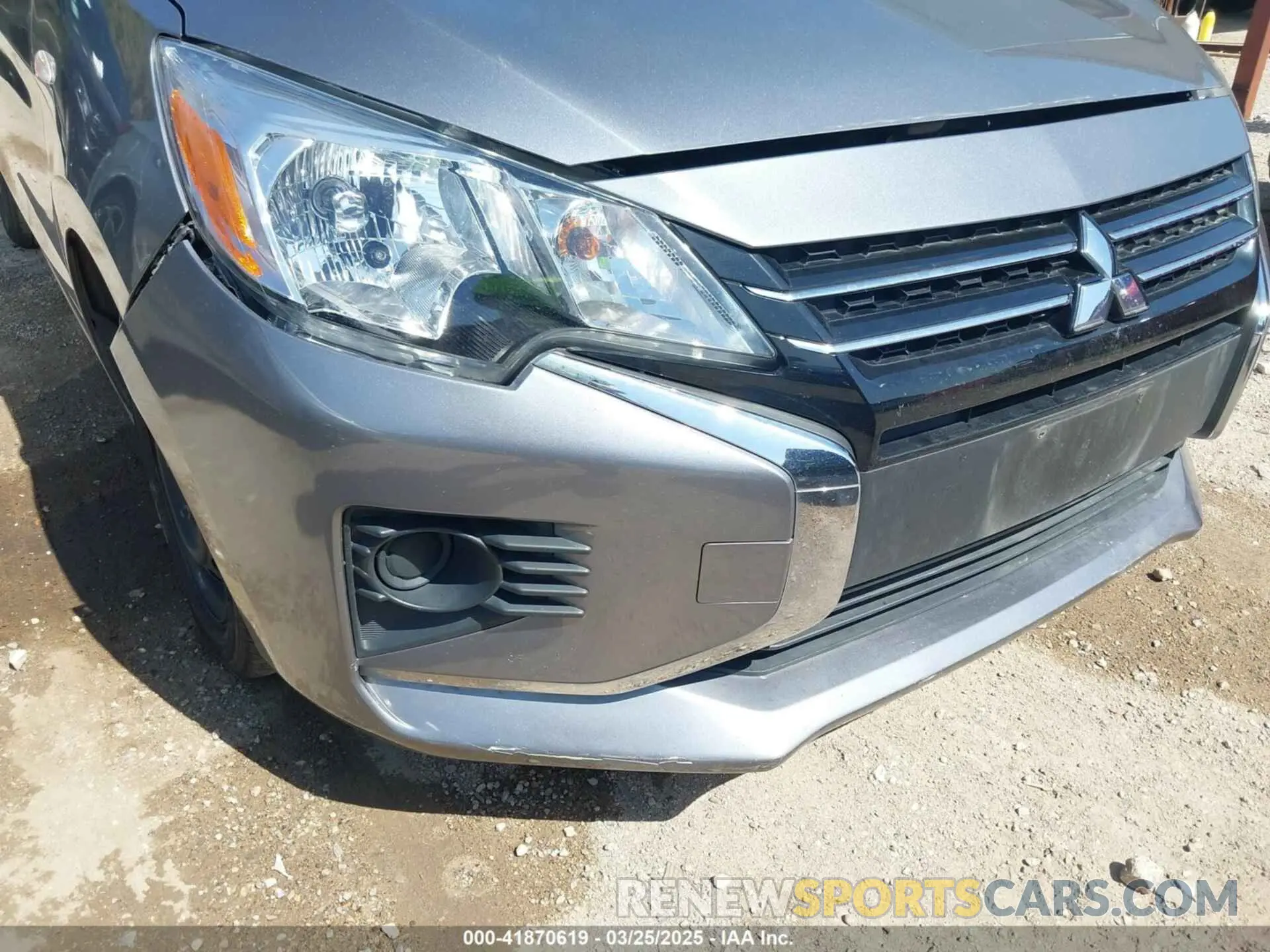 6 fotografías del automóvil dañado ML32AUHJ2MH014048 MITSUBISHI MIRAGE 2021