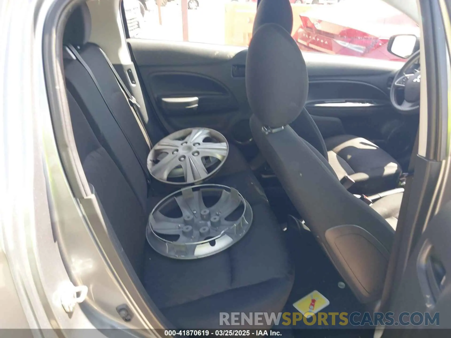 8 fotografías del automóvil dañado ML32AUHJ2MH014048 MITSUBISHI MIRAGE 2021