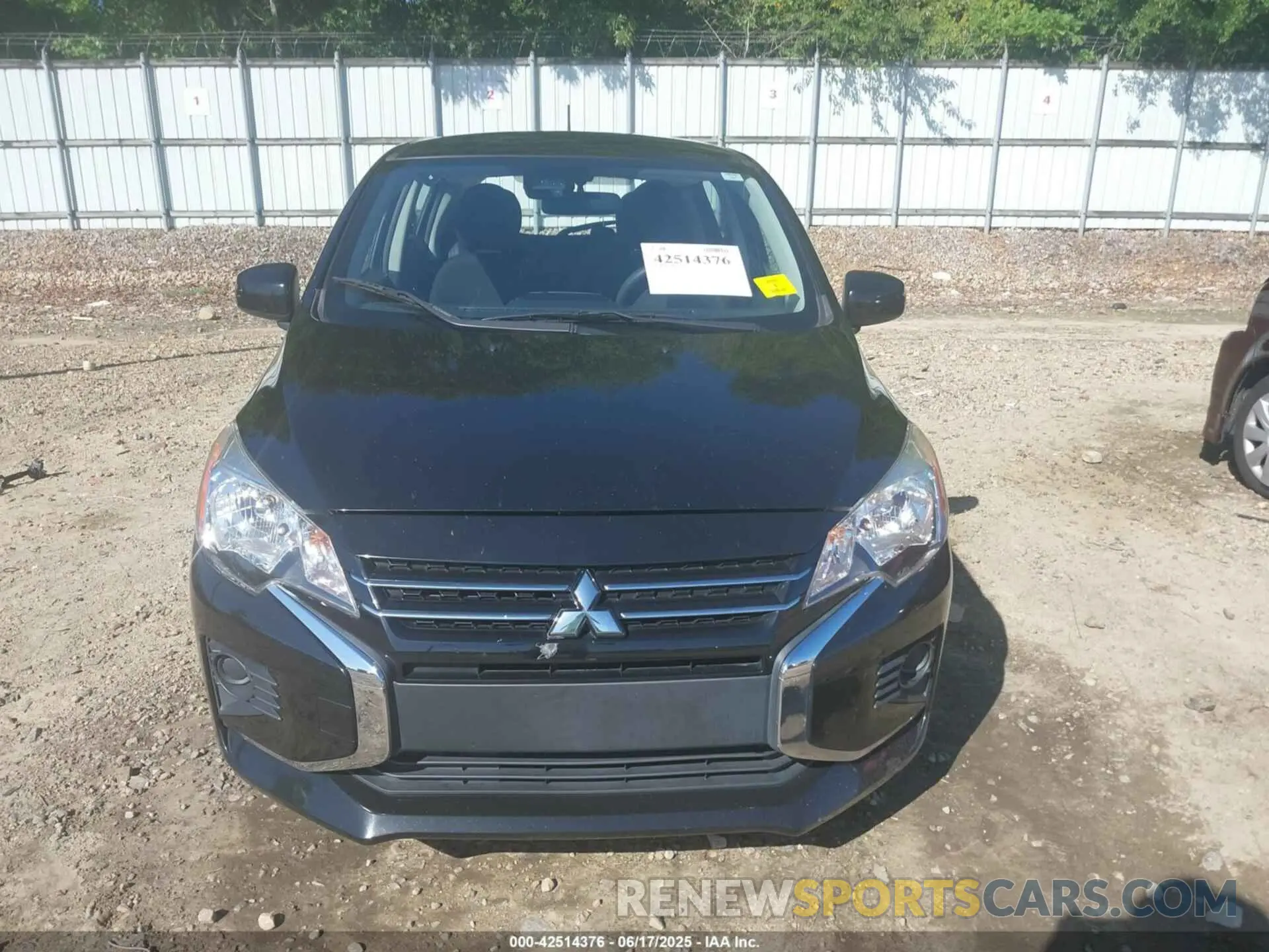 12 fotografías del automóvil dañado ML32AUHJ3MH004323 MITSUBISHI MIRAGE 2021