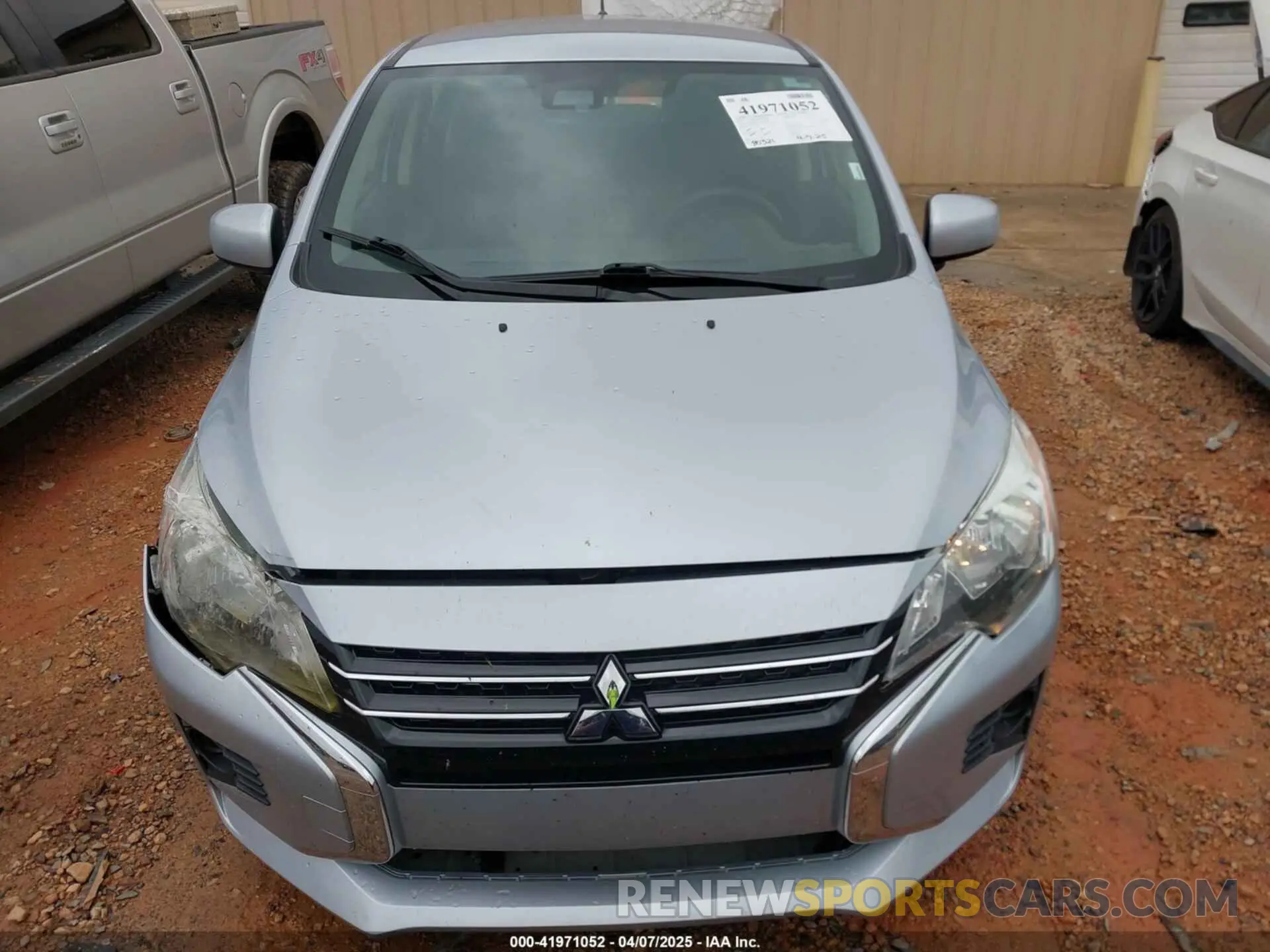 12 fotografías del automóvil dañado ML32AUHJ3MH004953 MITSUBISHI MIRAGE 2021