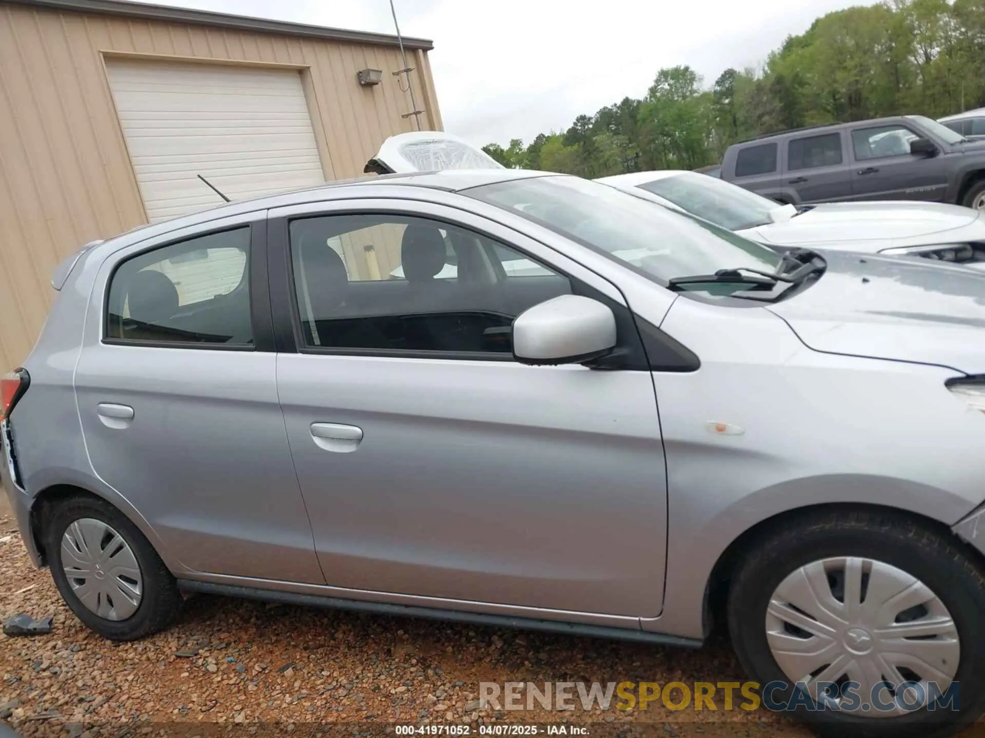 13 fotografías del automóvil dañado ML32AUHJ3MH004953 MITSUBISHI MIRAGE 2021