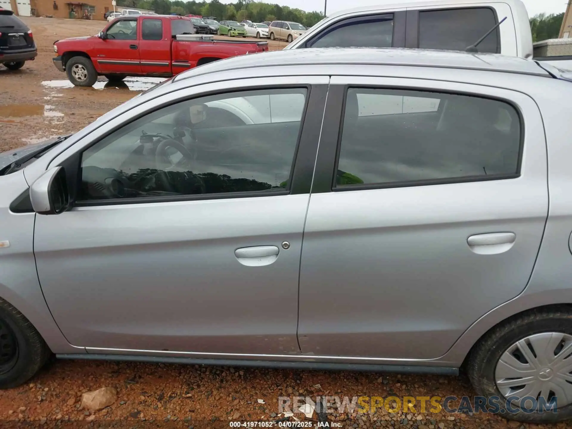 14 fotografías del automóvil dañado ML32AUHJ3MH004953 MITSUBISHI MIRAGE 2021