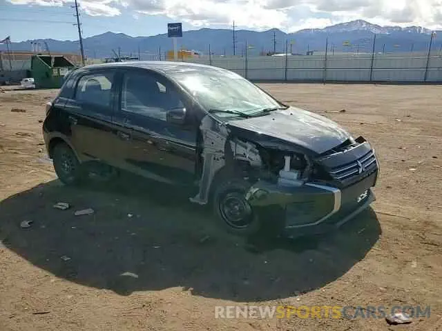 13 fotografías del automóvil dañado ML32AUHJ3MH006637 MITSUBISHI MIRAGE 2021